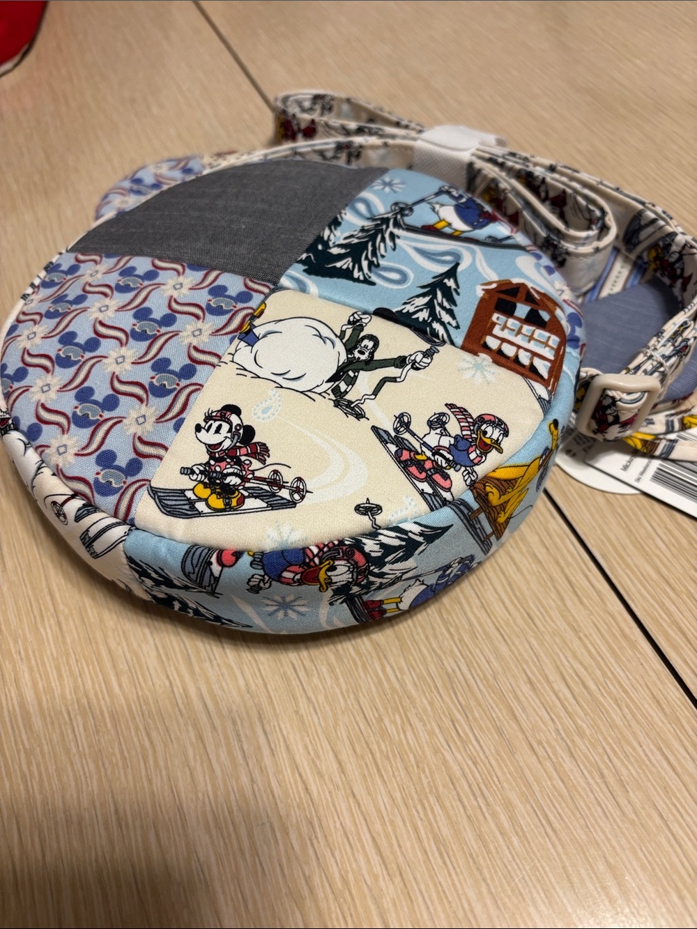 Vera Bradley Disney Patchwork Mickey Crossbody - Blue Multi - Picture 4 of 5